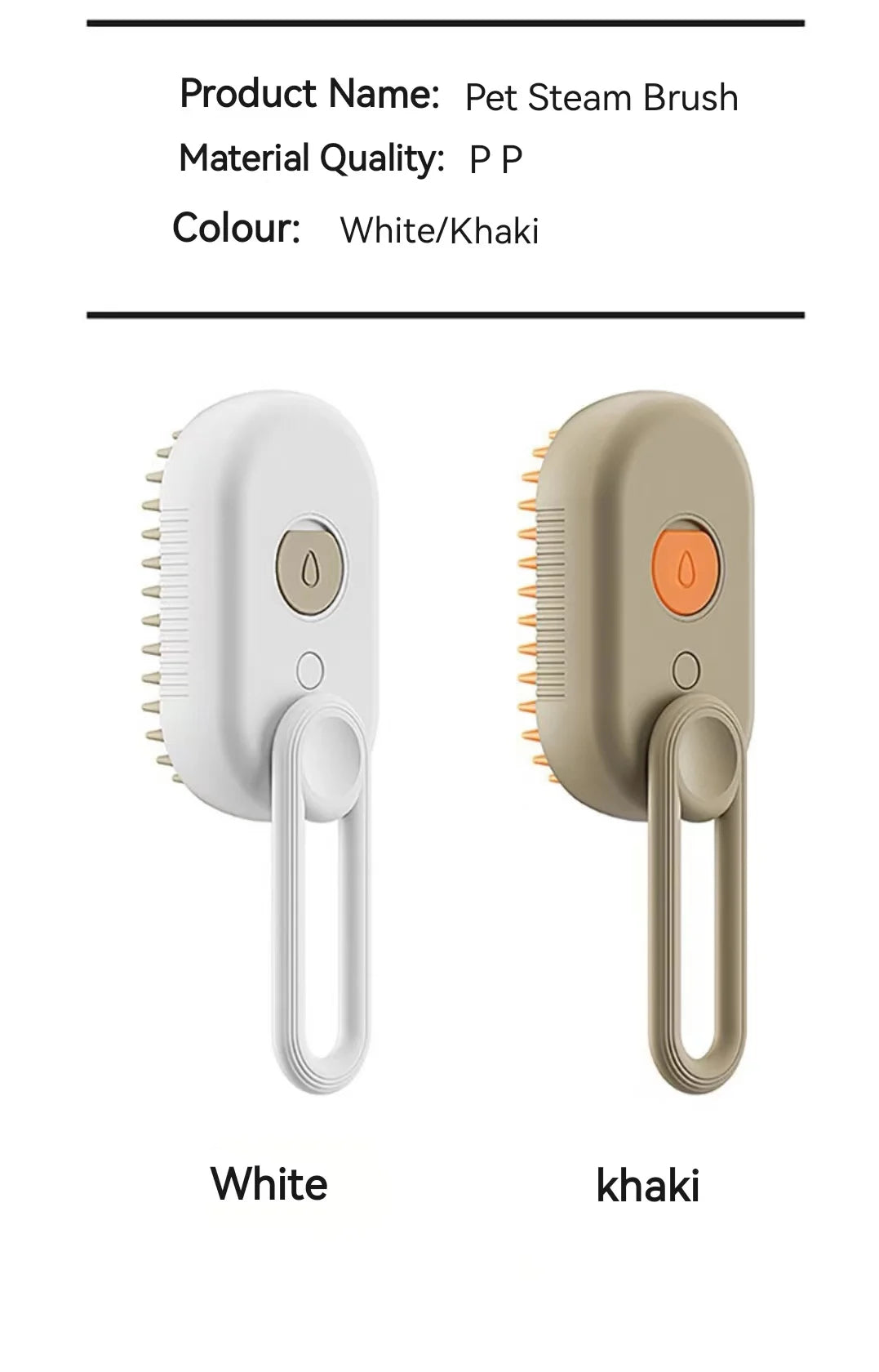 3-in-1 Pet Hair Brush (dummy)